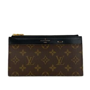 Louis Vuitton Slim Purse Monogram Long Wallet M80348